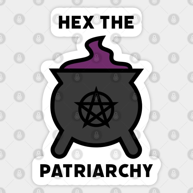 Hex The Patriarchy Sticker by Snowsilver16